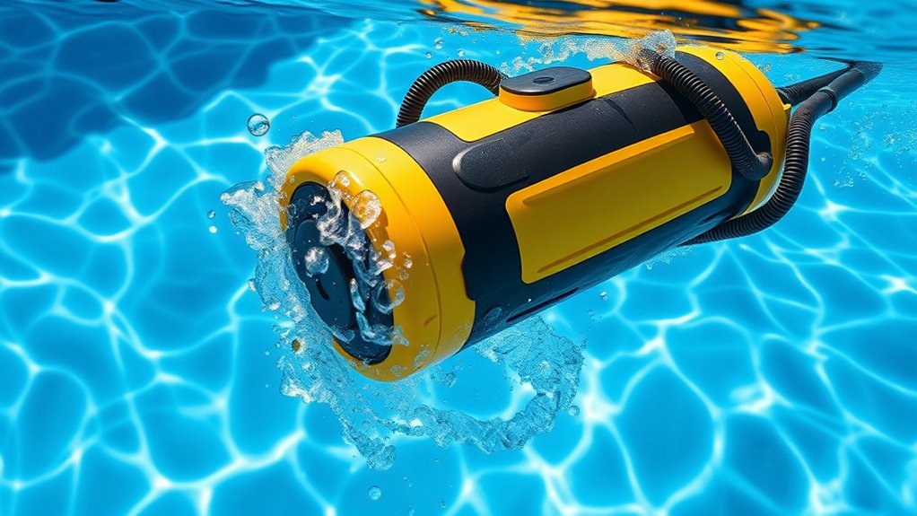 autonomous water pressure cleaning