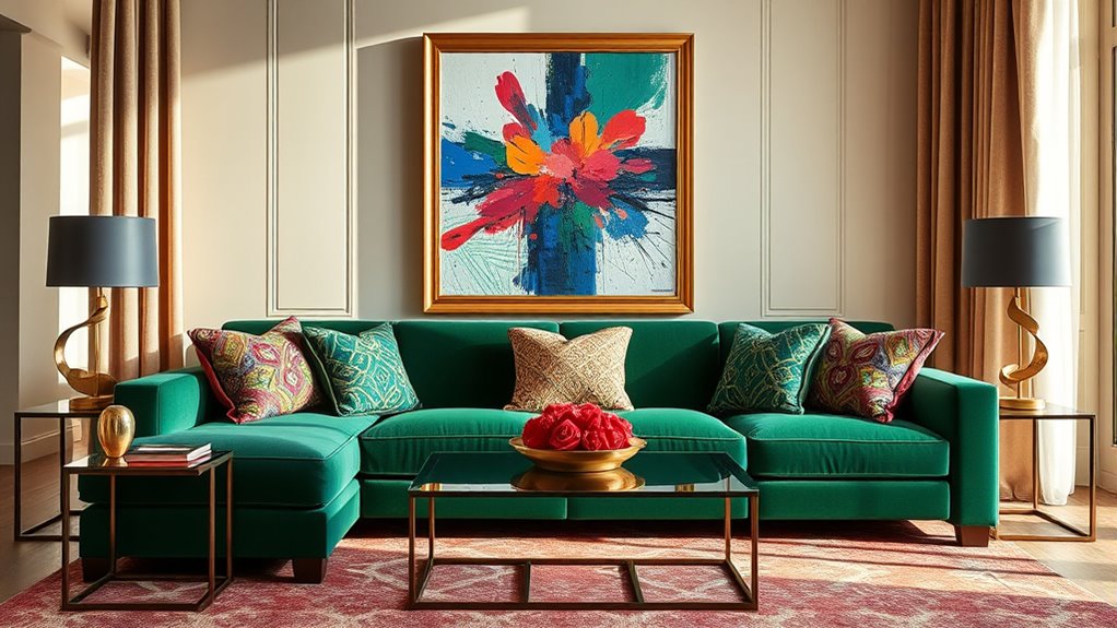 balance bold neutral accents