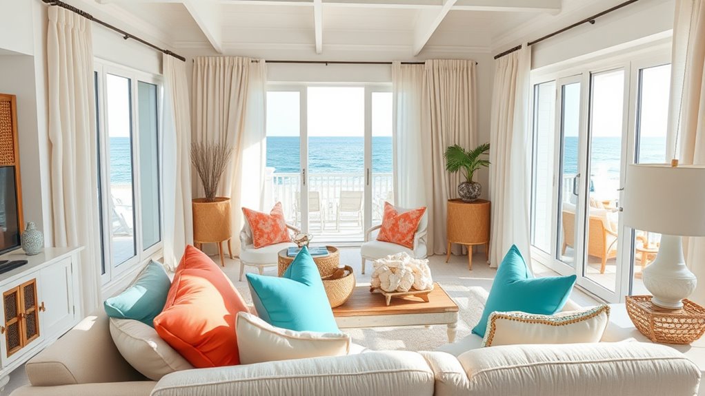 beach inspired coastal decor