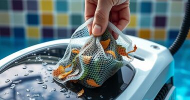 changing pool cleaner bags