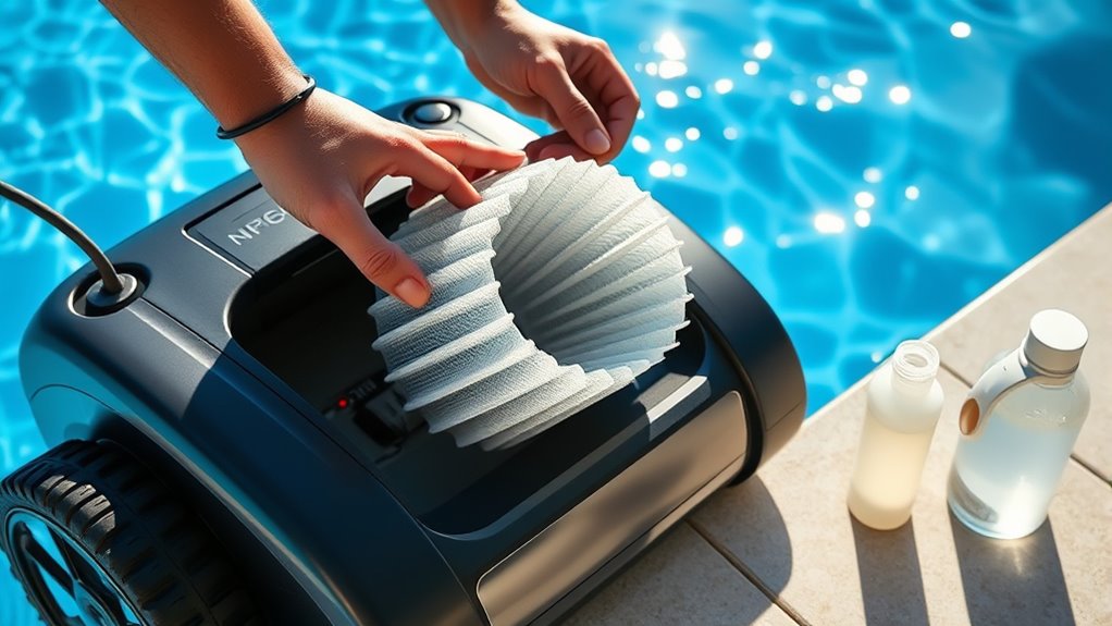 check and clean filters regularly