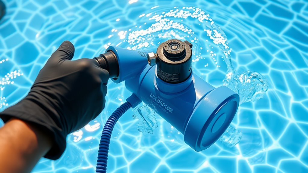 check pool water circulation