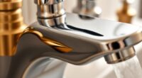choice of brass chrome nickel