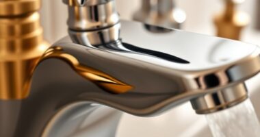 choice of brass chrome nickel