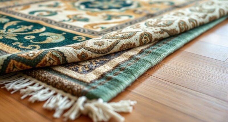 choosing luxury rug materials
