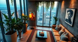 city penthouse art transformation