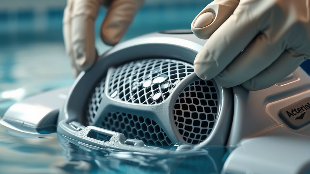 clean intake vents regularly