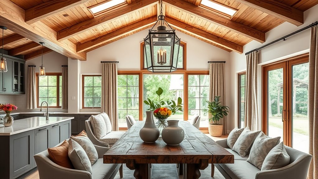 cohesive rustic luxury decor
