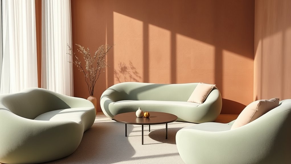 color palettes for organic shapes