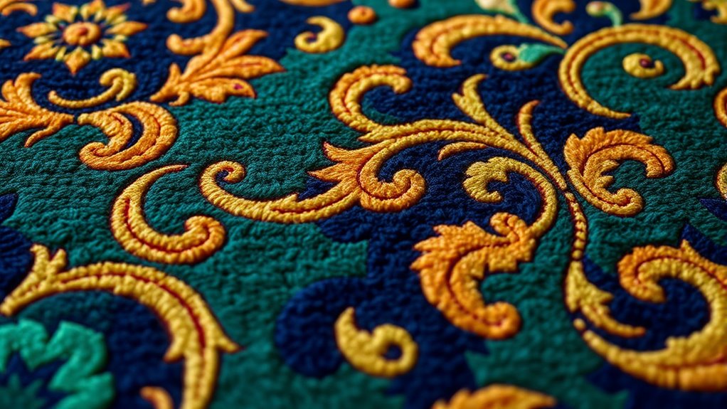 color pattern and luster