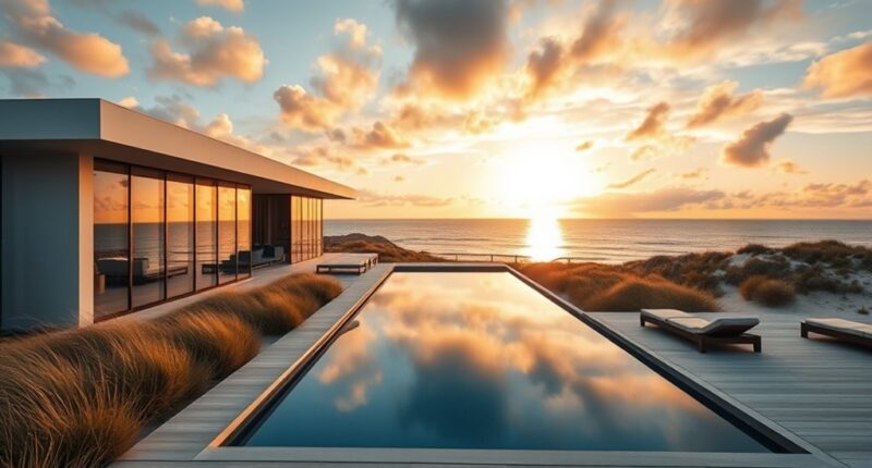 contemporary coastal estate design