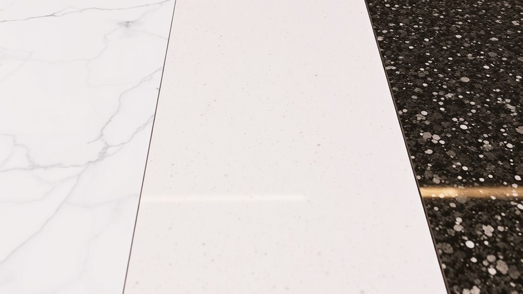countertop material chemical resistance