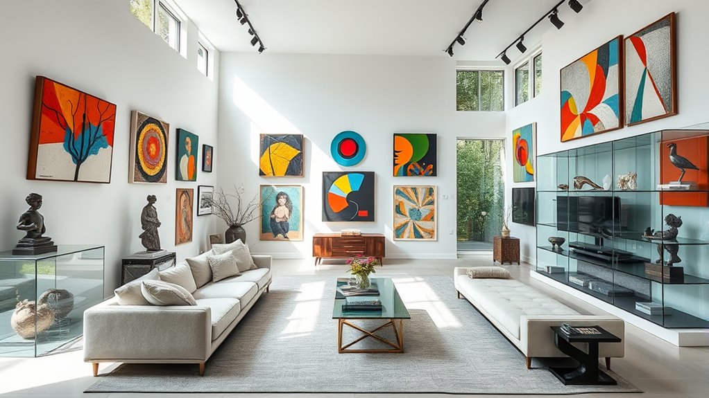 curate dynamic art displays