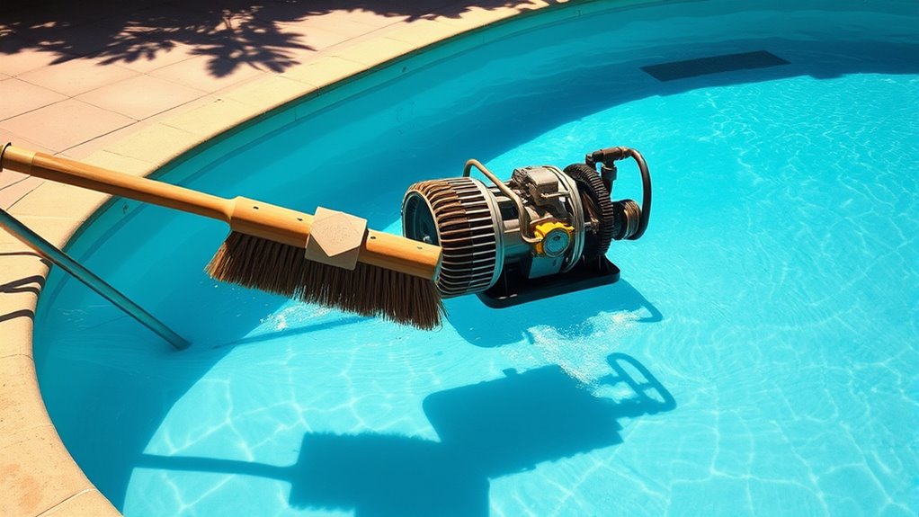 durable manual pool cleaning