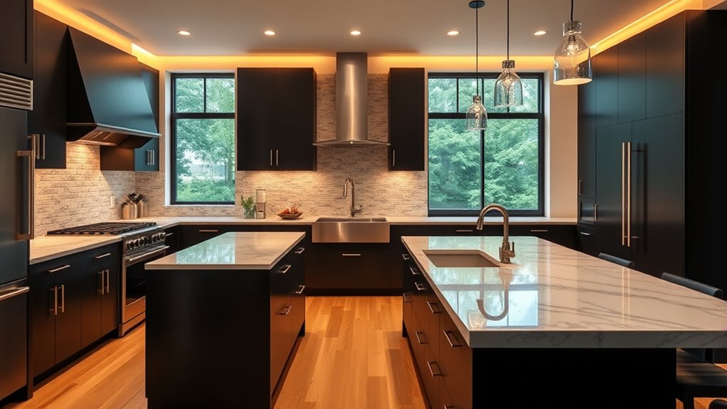 durable stylish kitchen materials