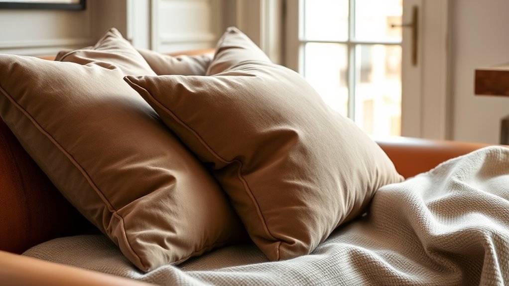 earthy tones evoke sophistication