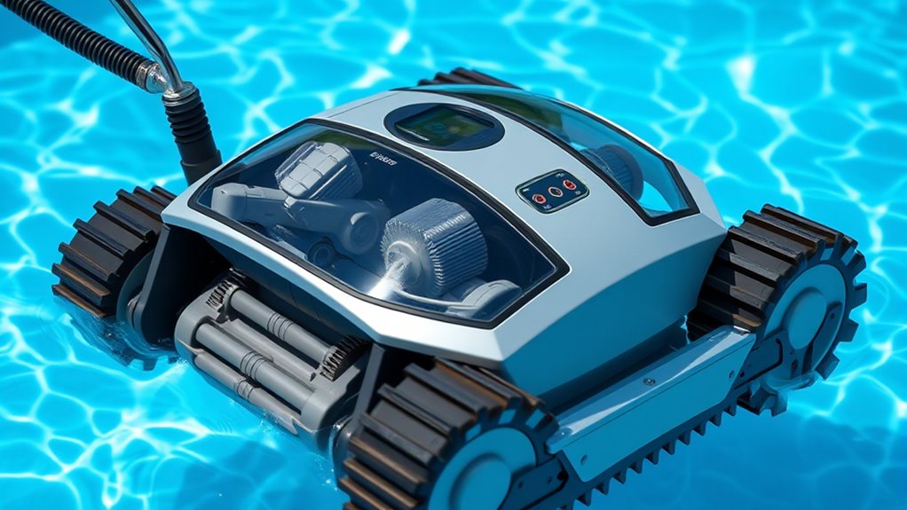 efficient durable pool cleaning