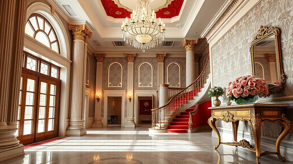 elegant decorative architectural accents