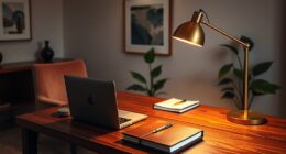 elegant functional home workspace
