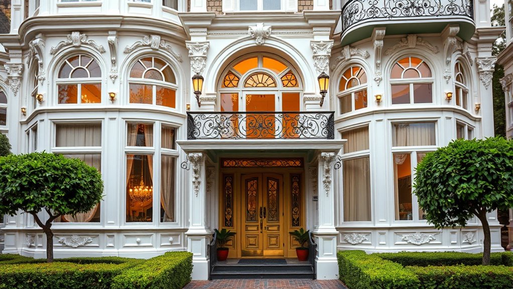 elegant ornate luxurious finishes