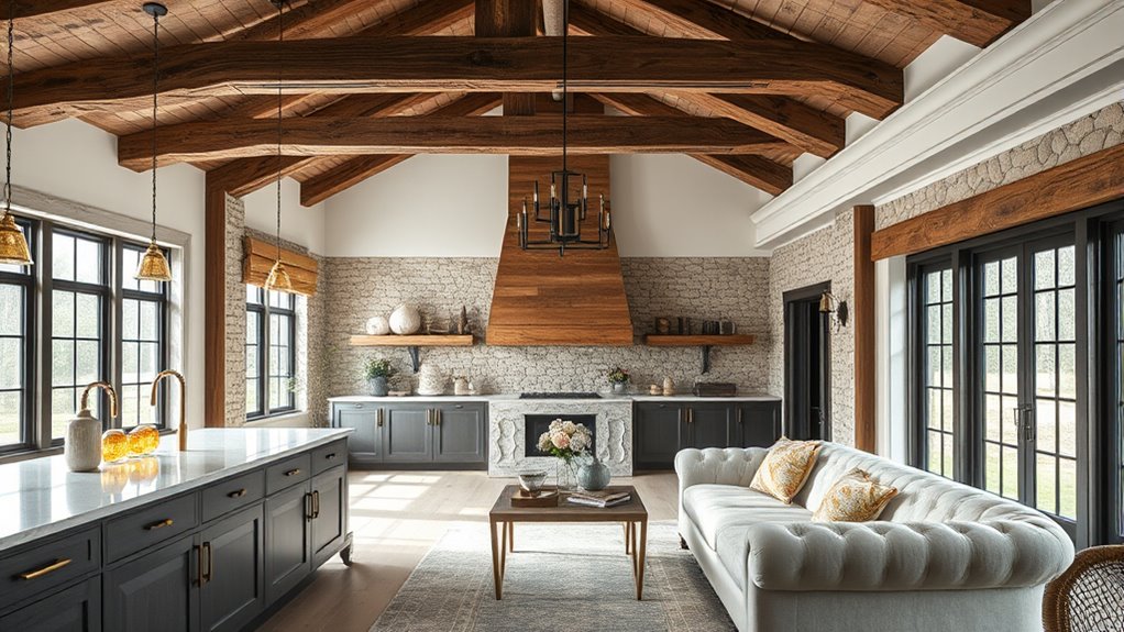 elegant rustic decor accents