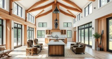 elegant rustic farmhouse