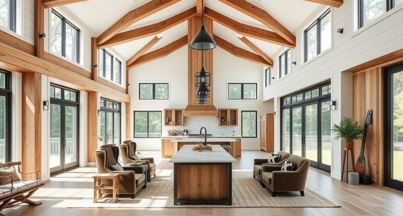 elegant rustic farmhouse