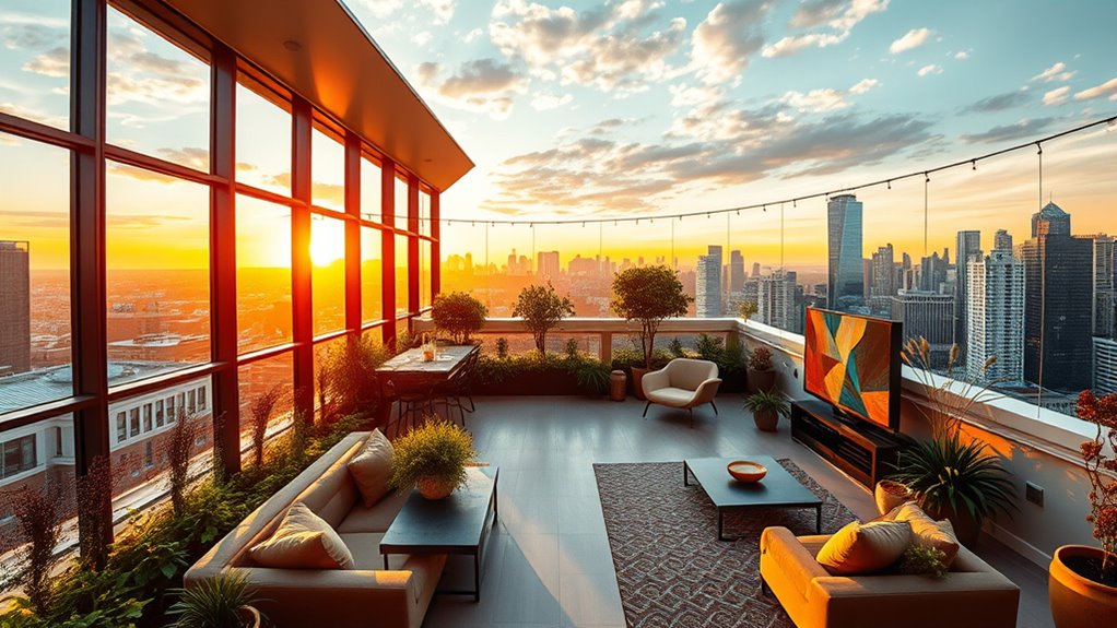 elegant sustainable penthouse upgrade
