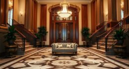 elegant welcoming entrance design