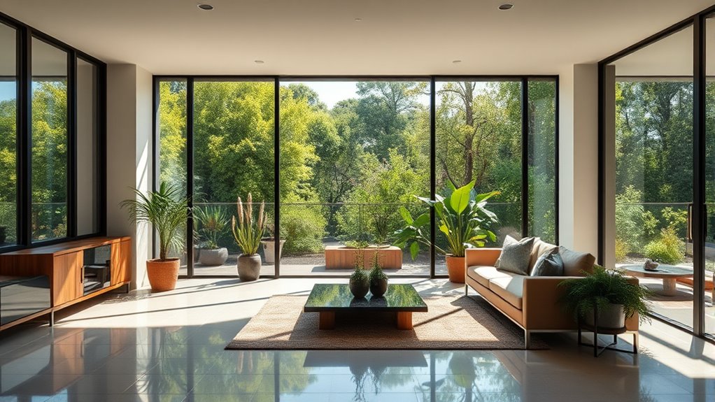 enhance views with lighting