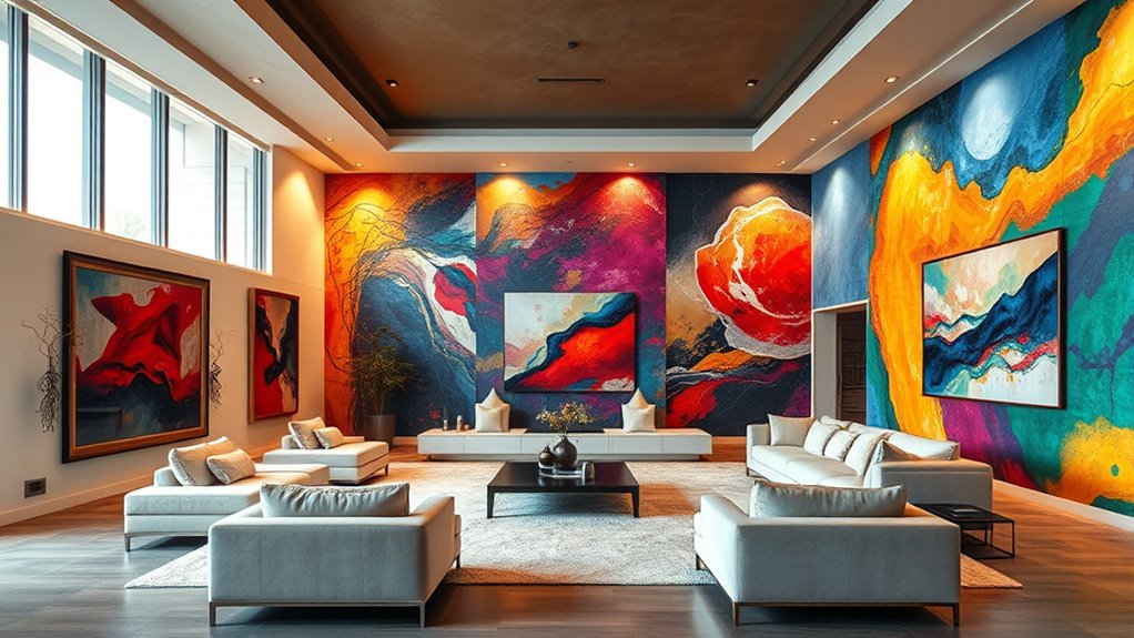 enhance walls with art