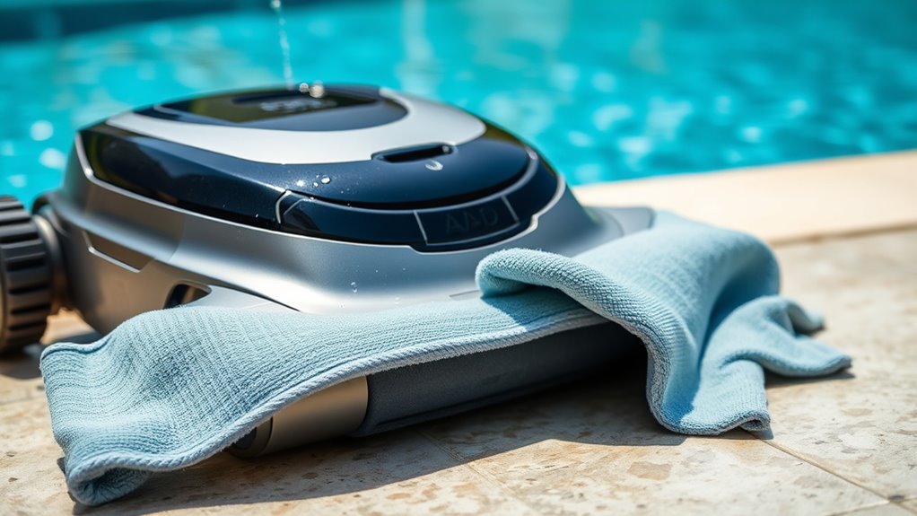 ensure thorough drying before storage