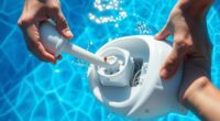 fixing suction pool cleaner