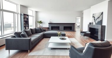 furniture arrangement for efficiency