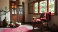 global decor with eclectic style
