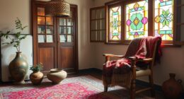 global decor with eclectic style