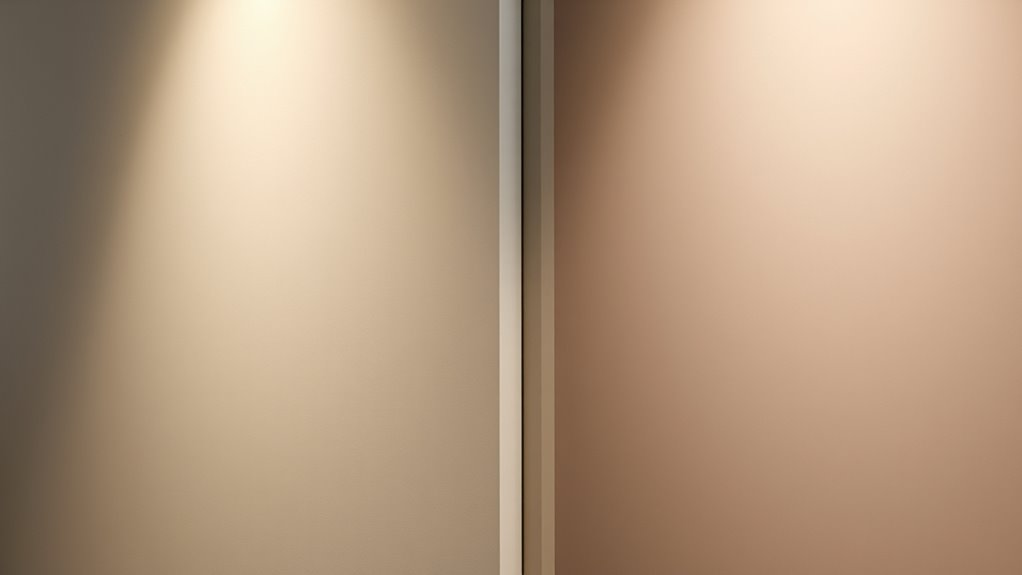 glossy finish enhances space