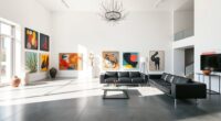 homes as art galleries