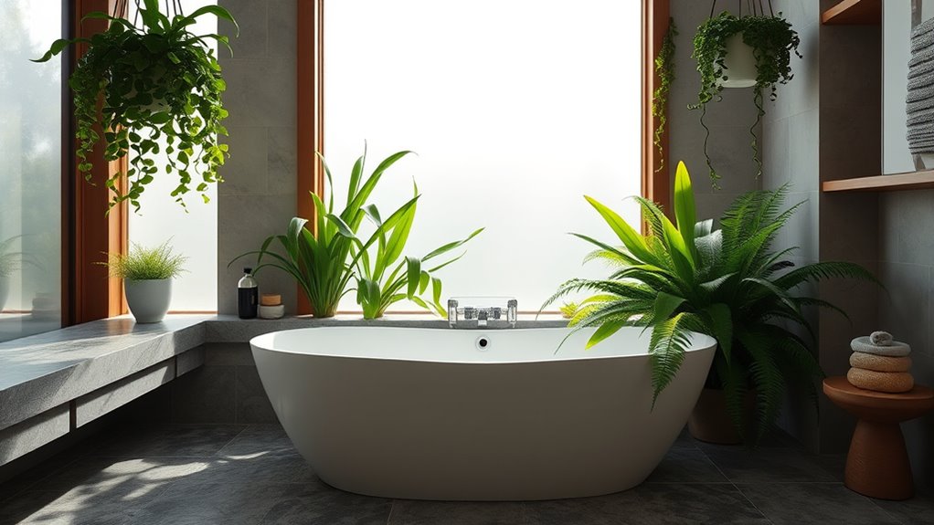 incorporate plants and decor