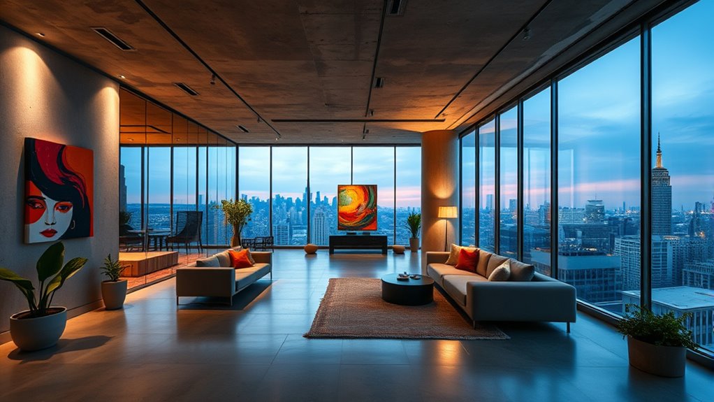 innovative space and material use