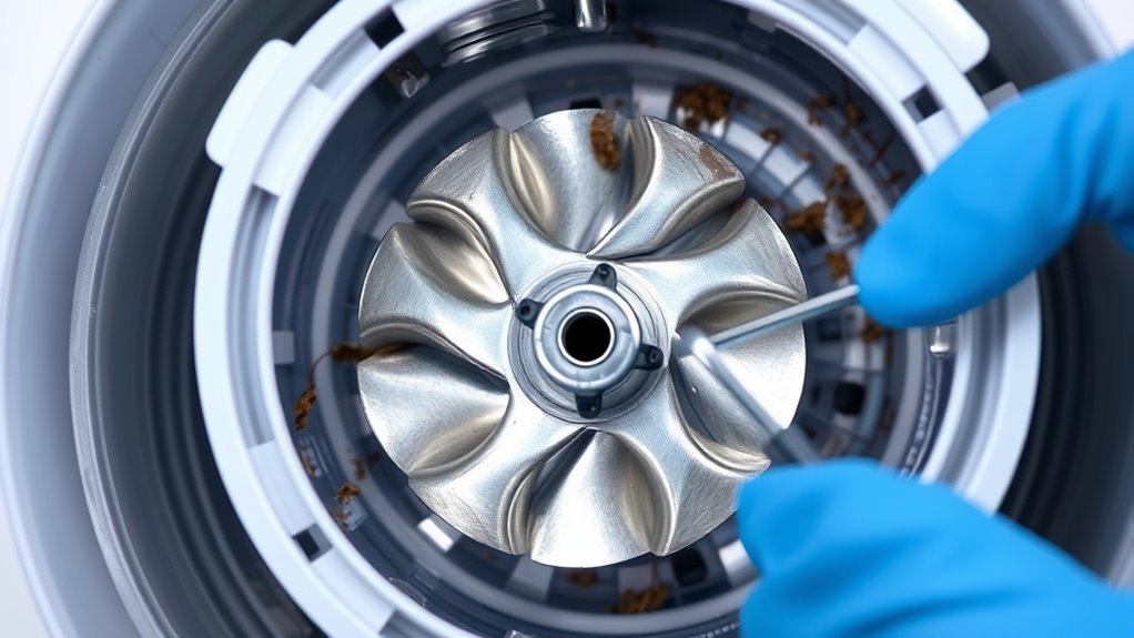 inspect and replace impeller