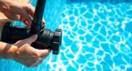 install pool suction cleaner