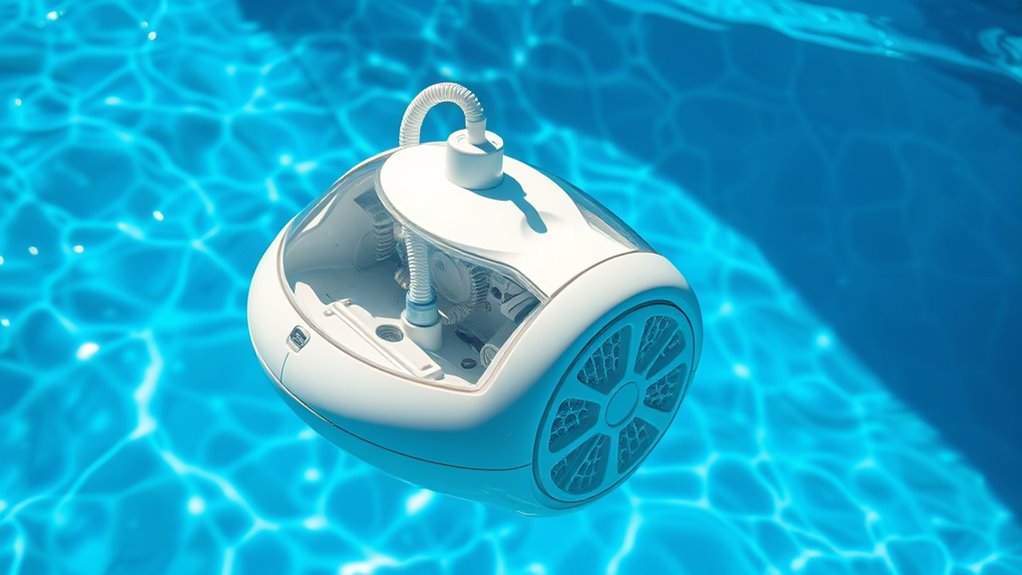 key components of pool cleaner