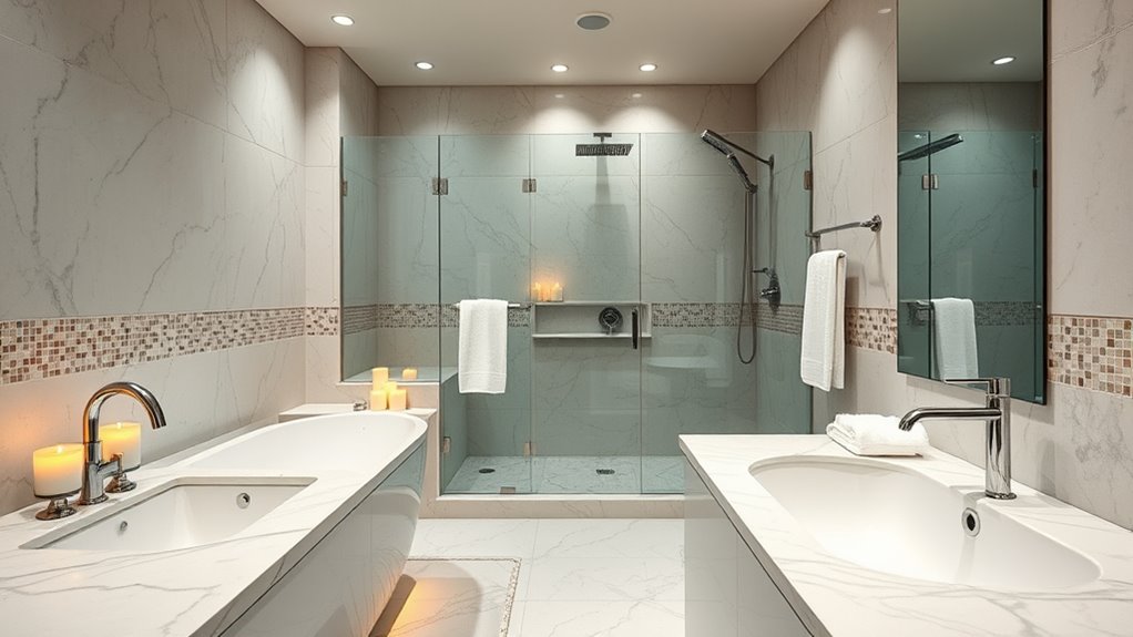 luxurious bathroom fixture upgrades