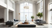 luxurious open plan living