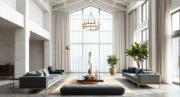 luxurious open plan living