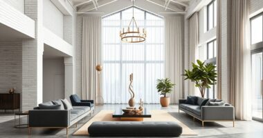 luxurious open plan living