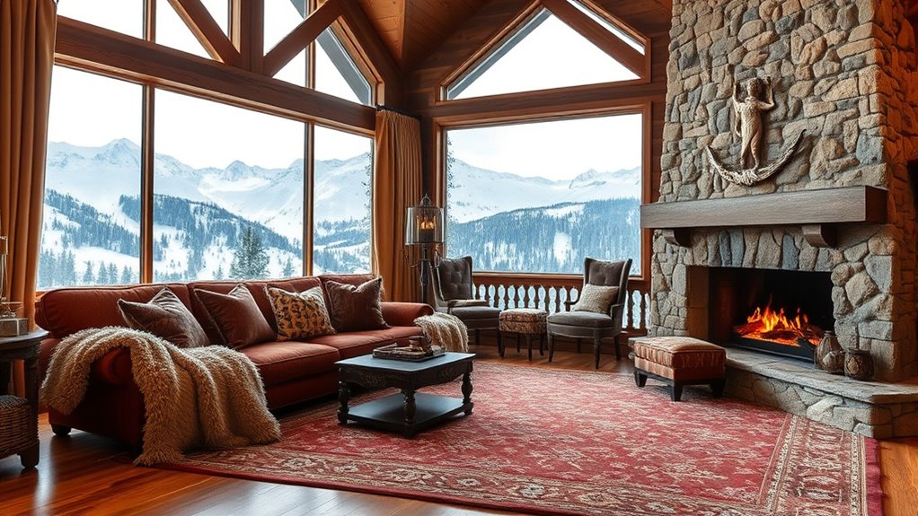 luxurious textiles and accessories