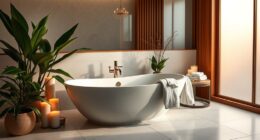 luxury bathroom retreat design