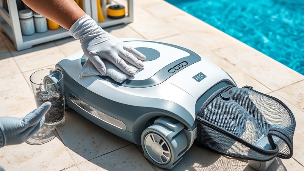 maintain battery and filters